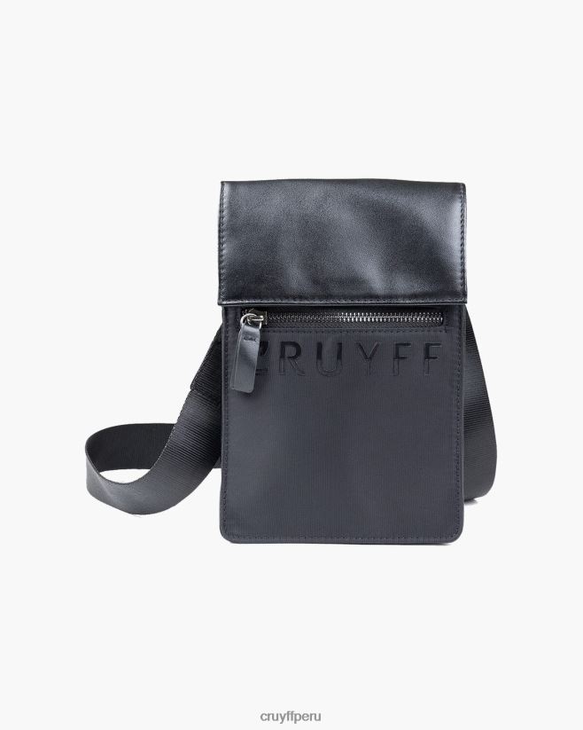 educación física Cruyff cartera icónica para el cuello negro 42TR201226 unisexo bolsas