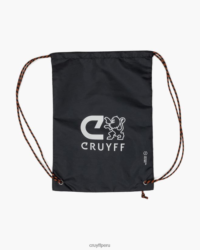 educación física Cruyff mochila del equipo negro/naranja 42TR201276 unisexo bolsas