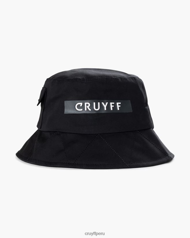 educación física Cruyff camden cabeza de cubo negro 42TR201234 unisexo gorra