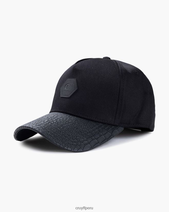 educación física Cruyff camionero serpiente negro 42TR201266 unisexo gorra