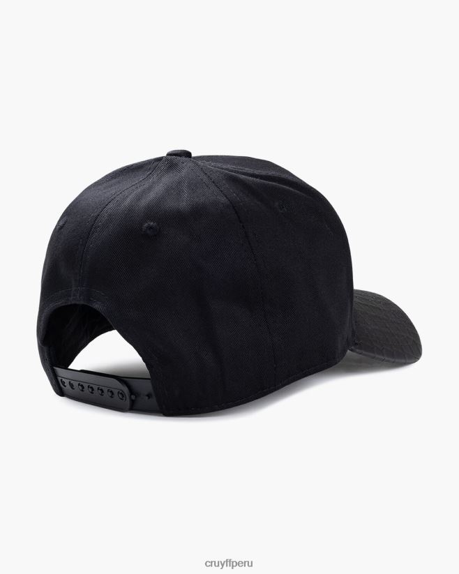 educación física Cruyff camionero serpiente negro 42TR201266 unisexo gorra