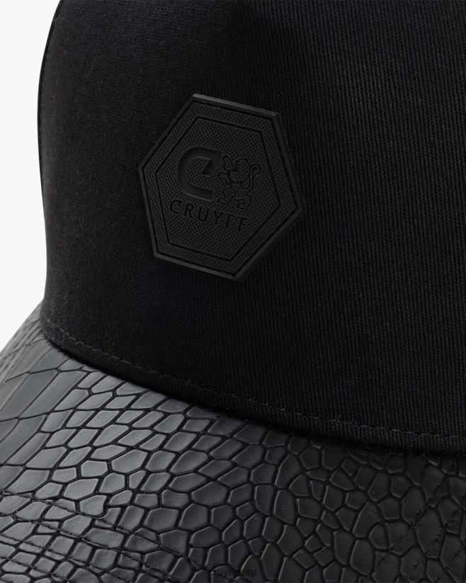 educación física Cruyff camionero serpiente negro 42TR201266 unisexo gorra
