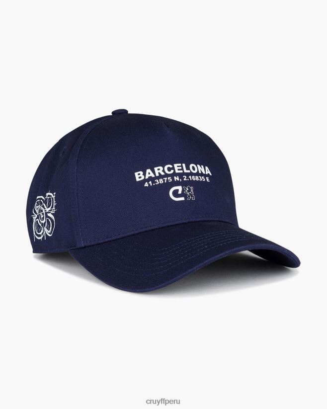 educación física Cruyff ciudad pack lanzador bcn azul 42TR20683 unisexo gorra