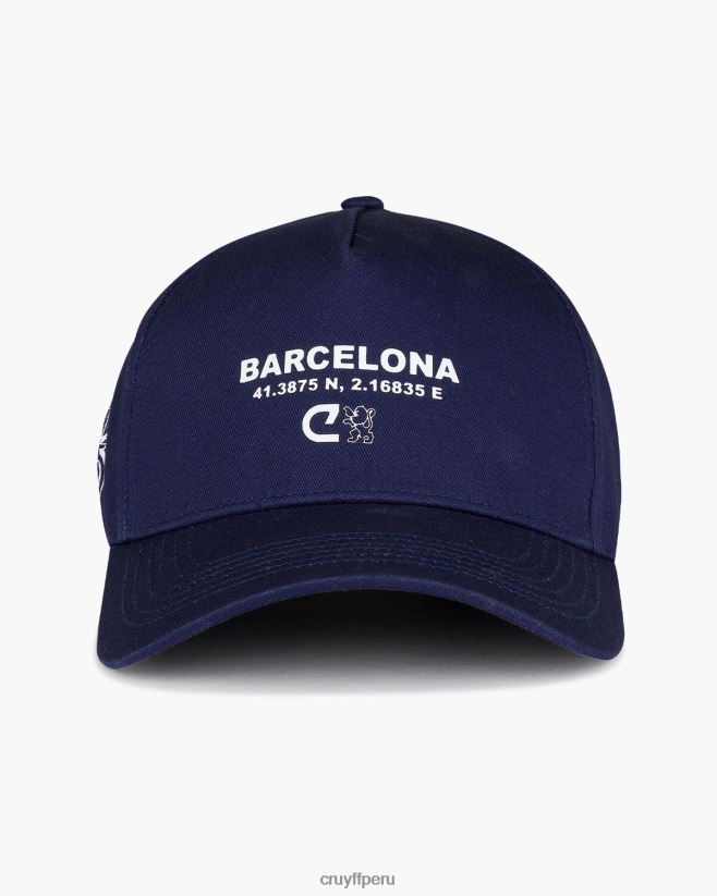 educación física Cruyff ciudad pack lanzador bcn azul 42TR20683 unisexo gorra