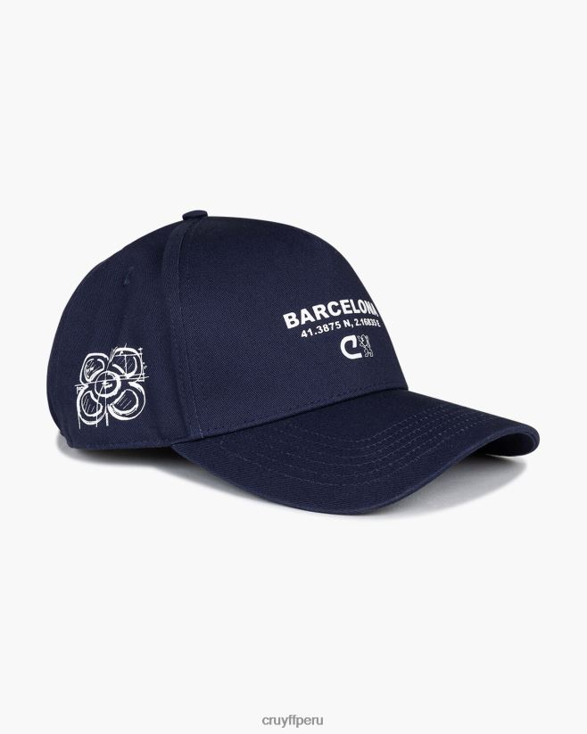 educación física Cruyff ciudad pack lanzador bcn azul 42TR20683 unisexo gorra