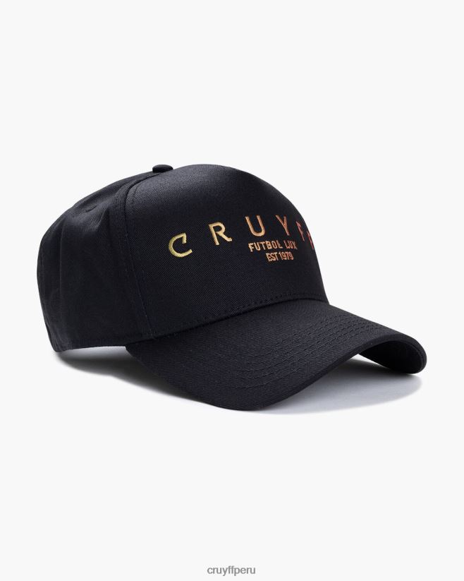 educación física Cruyff jarra de éder negro 42TR201256 unisexo gorra