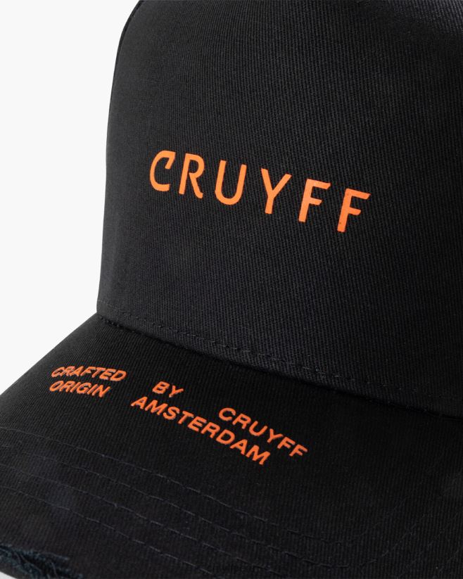 educación física Cruyff jarra de mica negro 42TR201241 unisexo gorra