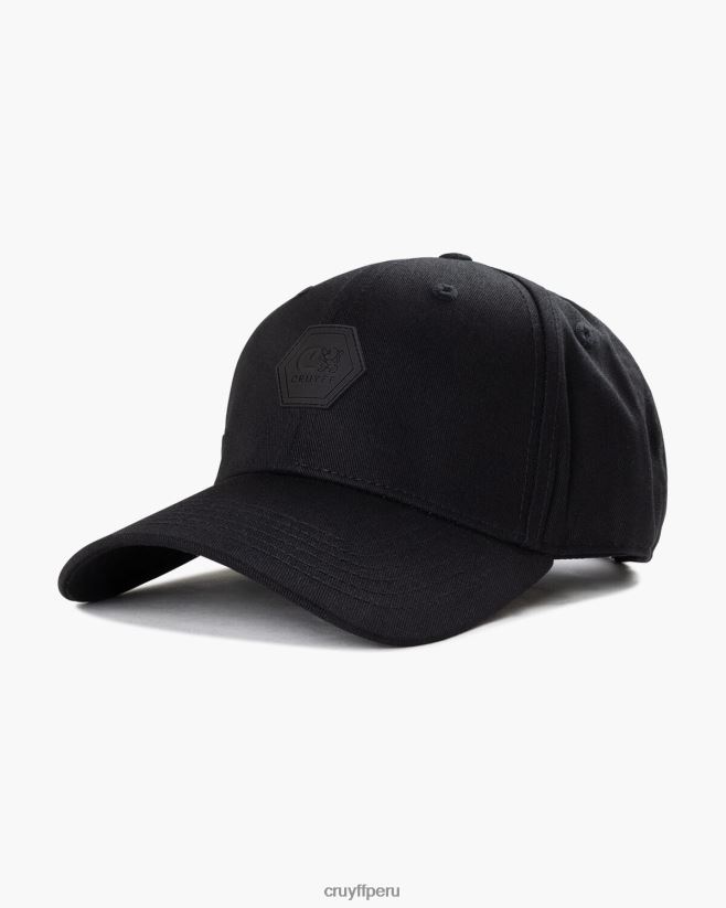 educación física Cruyff lanzador ayudante negro 42TR201238 unisexo gorra