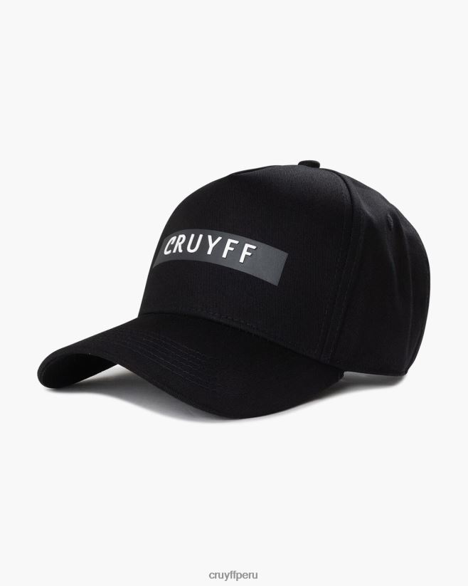 educación física Cruyff lanzador camden negro 42TR201235 unisexo gorra
