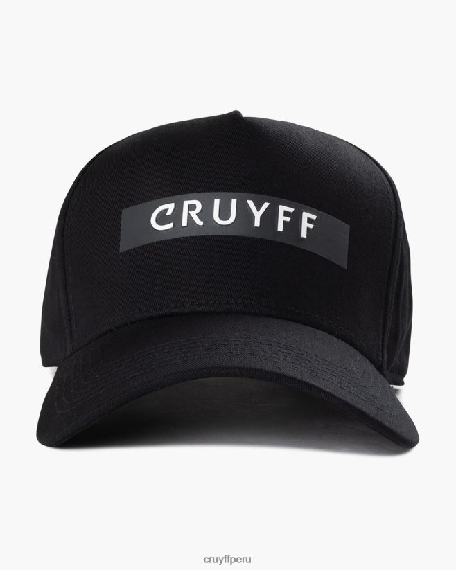 educación física Cruyff lanzador camden negro 42TR201235 unisexo gorra