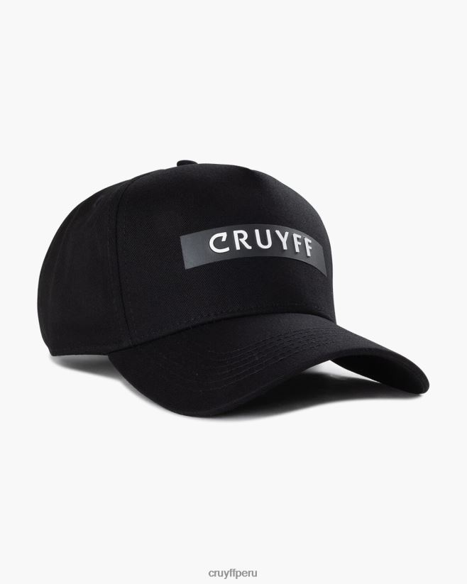 educación física Cruyff lanzador camden negro 42TR201235 unisexo gorra