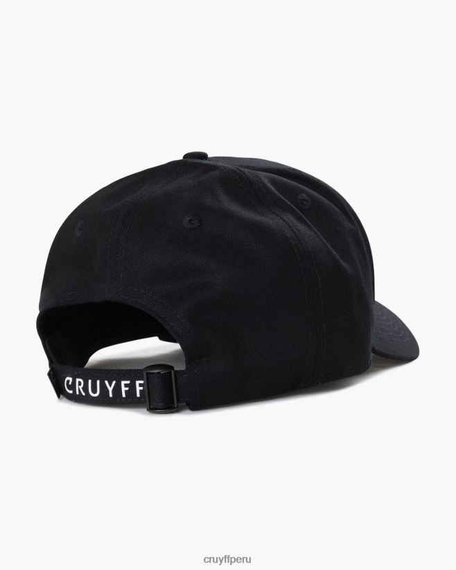 educación física Cruyff lanzador camden negro 42TR201235 unisexo gorra