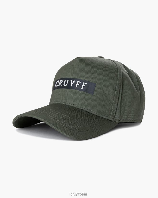 educación física Cruyff lanzador camden verde 42TR201243 unisexo gorra