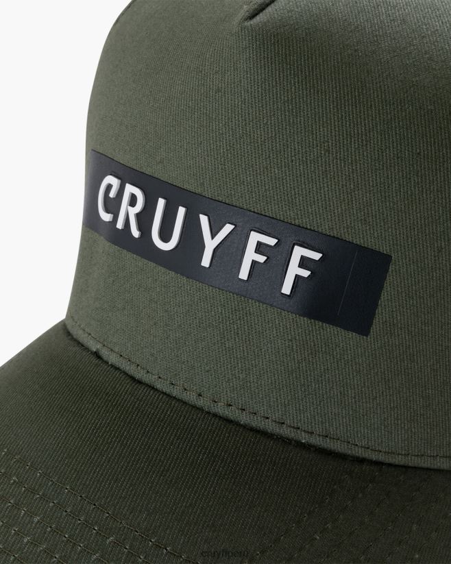 educación física Cruyff lanzador camden verde 42TR201243 unisexo gorra