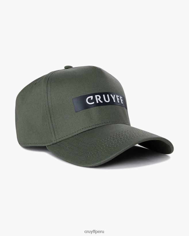 educación física Cruyff lanzador camden verde 42TR201243 unisexo gorra