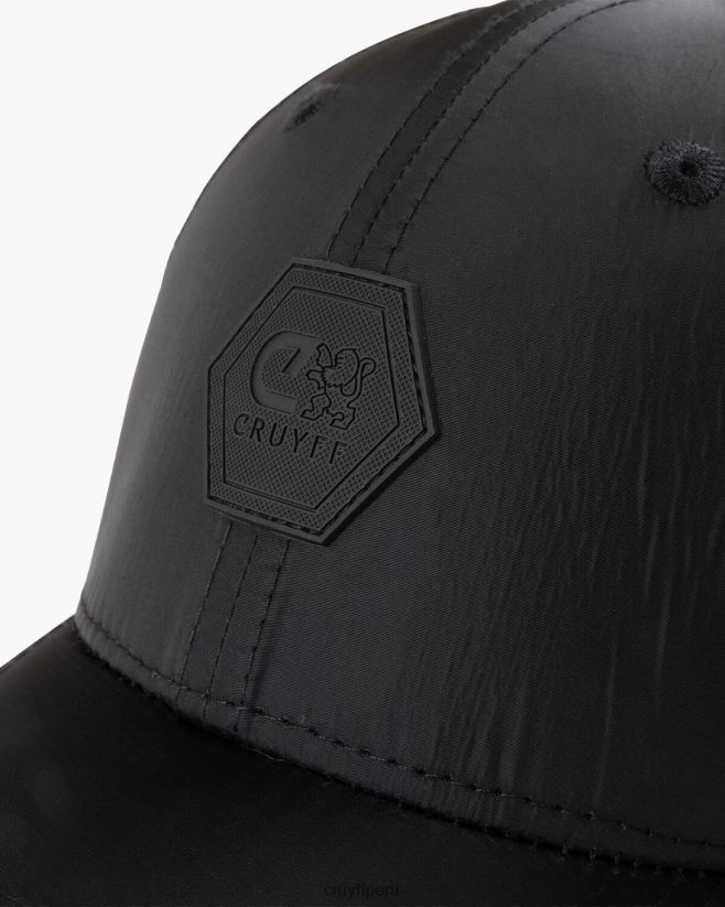 educación física Cruyff lanzador scott negro 42TR201246 unisexo gorra