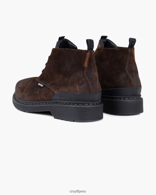 educación física Cruyff johan johan marron oscuro 42TR20458 hombres botas