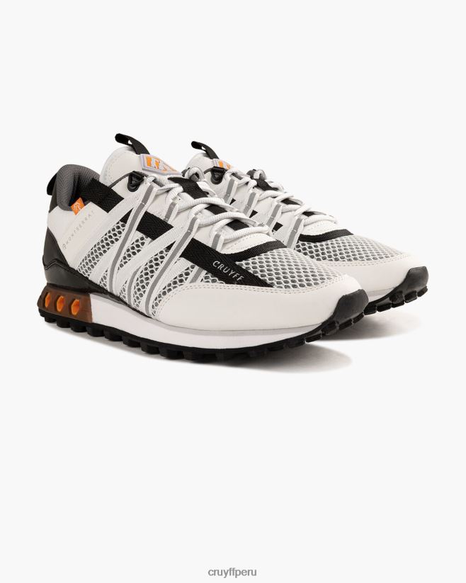educación física Cruyff Feia Montserrat blanco/naranja 42TR20336 hombres zapatillas