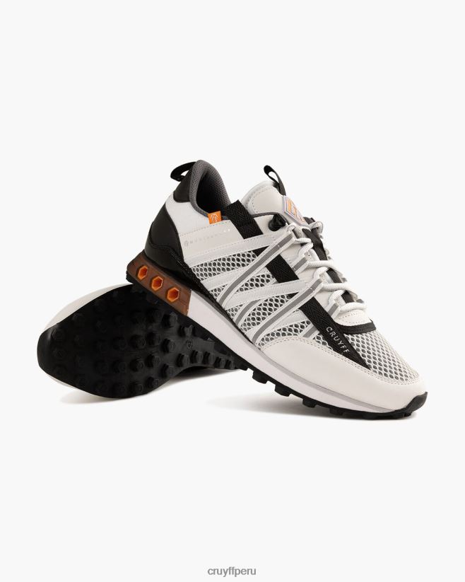 educación física Cruyff Feia Montserrat blanco/naranja 42TR20336 hombres zapatillas