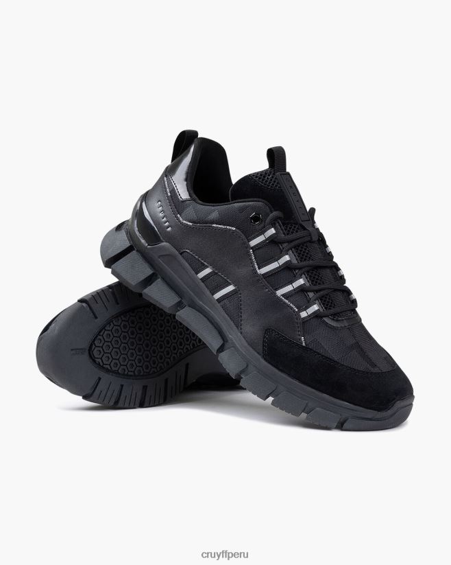 educación física Cruyff Feia s.p. negro 42TR20583 hombres zapatillas