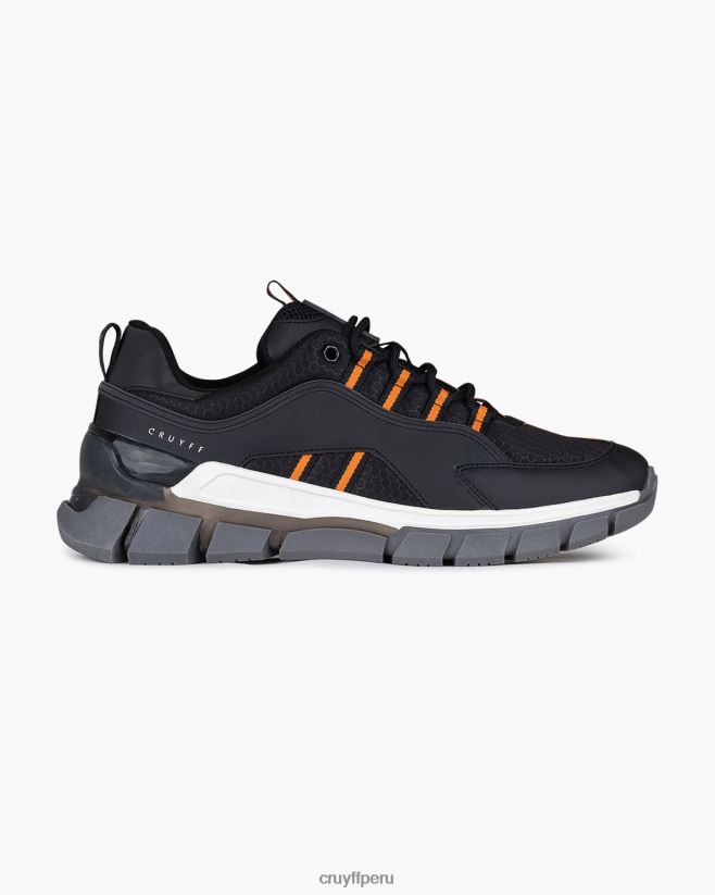 educación física Cruyff Feia s.p. negro/naranja 42TR20687 hombres zapatillas