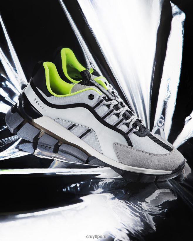 educación física Cruyff Feia s.p. plata 42TR20454 hombres zapatillas