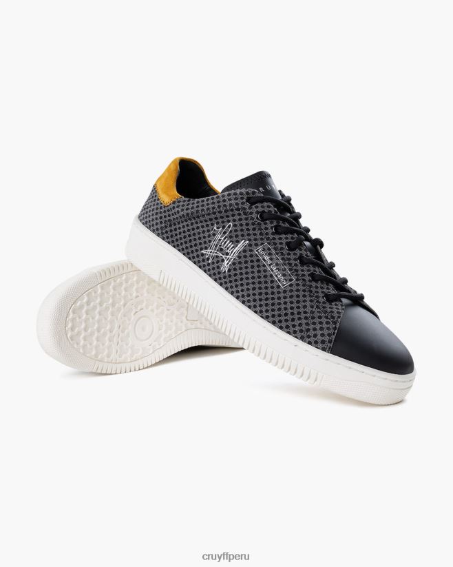 educación física Cruyff Juana gris negro 42TR20321 hombres zapatillas