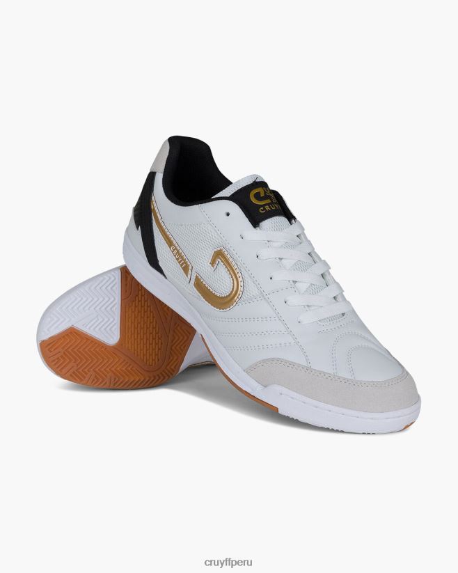 educación física Cruyff Libra Oro blanco 42TR20821 hombres zapatillas