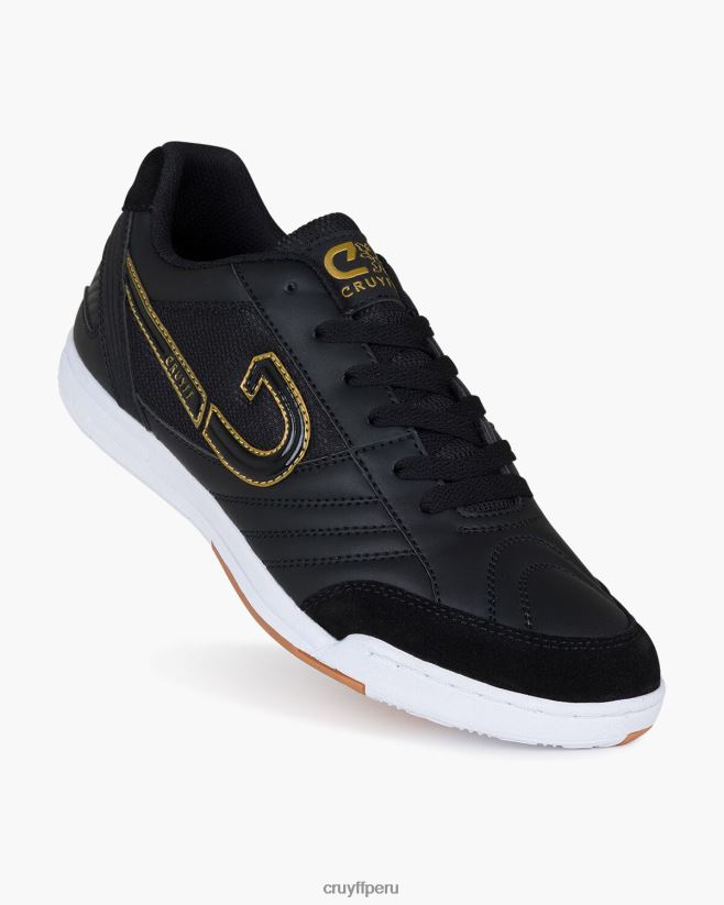 educación física Cruyff Libra oro negro 42TR20822 hombres zapatillas