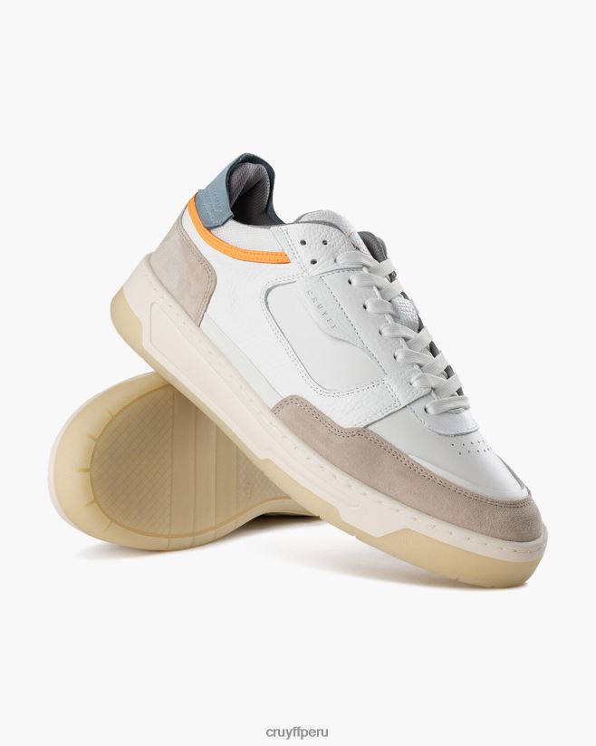 educación física Cruyff Nemes medio blanco/varios 42TR20284 hombres zapatillas