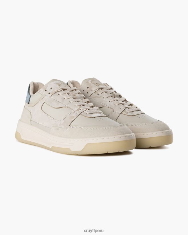 educación física Cruyff Nemes medio crema 42TR20238 hombres zapatillas