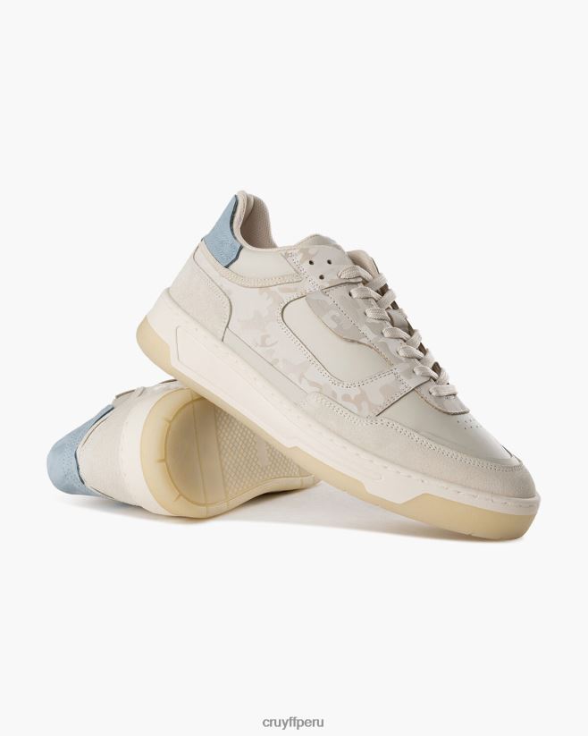 educación física Cruyff Nemes medio crema 42TR20238 hombres zapatillas