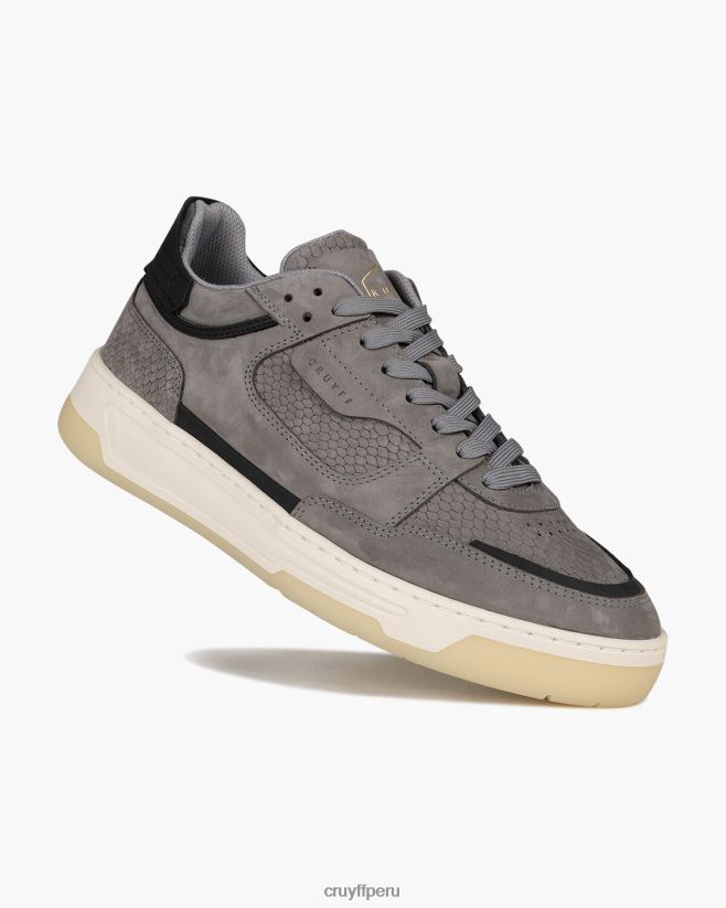 educación física Cruyff Nemes medio gris 42TR20579 hombres zapatillas