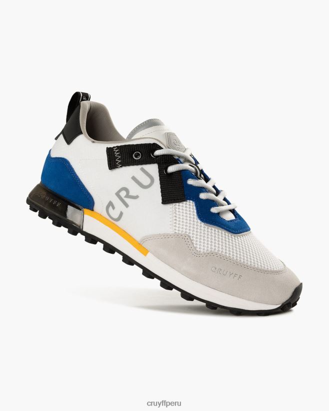educación física Cruyff Superbia blanco azul 42TR20135 hombres zapatillas