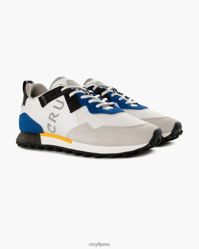 educación física Cruyff Superbia blanco azul 42TR20135 hombres zapatillas