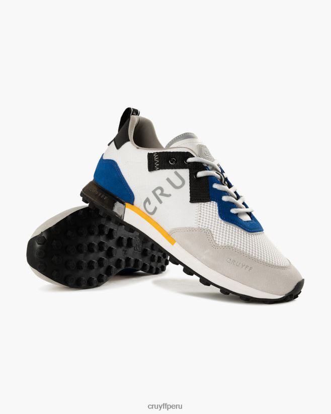 educación física Cruyff Superbia blanco azul 42TR20135 hombres zapatillas