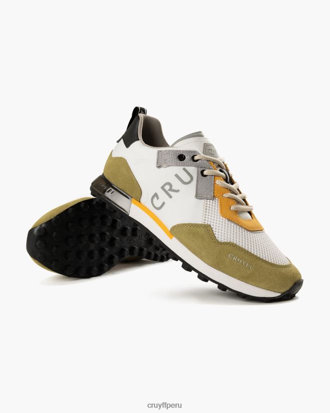 educación física Cruyff Superbia blanco verde 42TR20134 hombres zapatillas