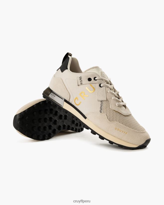 educación física Cruyff Superbia crema 42TR20133 hombres zapatillas