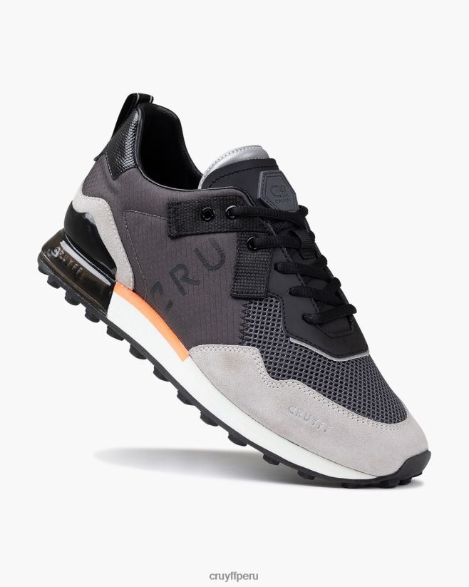 educación física Cruyff Superbia gris/naranja 42TR201320 hombres zapatillas