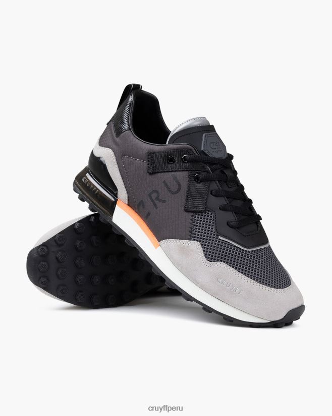 educación física Cruyff Superbia gris/naranja 42TR201320 hombres zapatillas