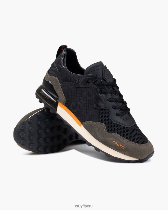 educación física Cruyff Superbia verde negro 42TR20525 hombres zapatillas