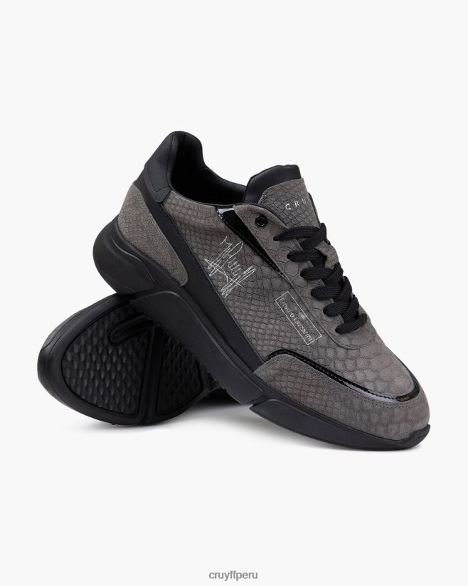 educación física Cruyff amato gris 42TR20566 hombres zapatillas