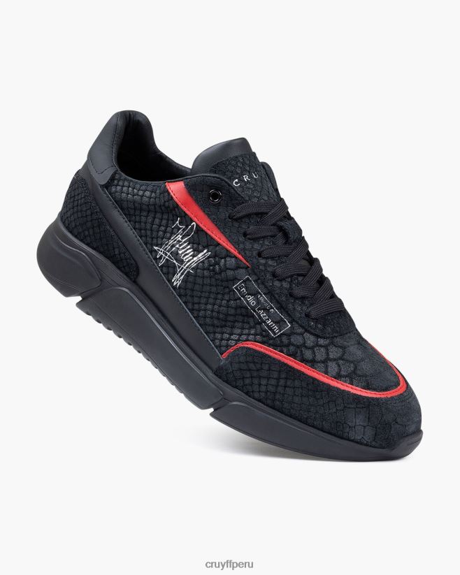 educación física Cruyff amato negro 42TR20567 hombres zapatillas