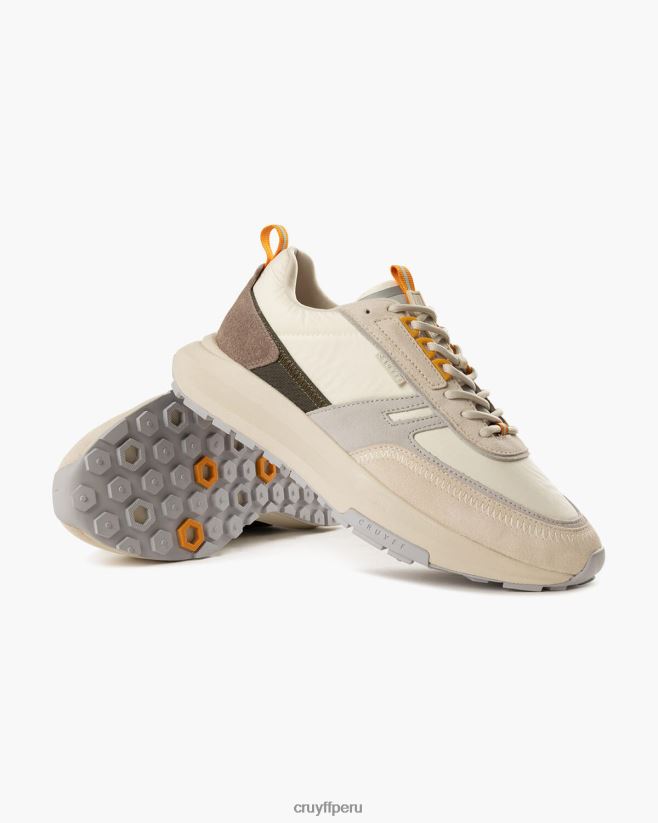 educación física Cruyff ambruzia blanquecino 42TR20229 hombres zapatillas