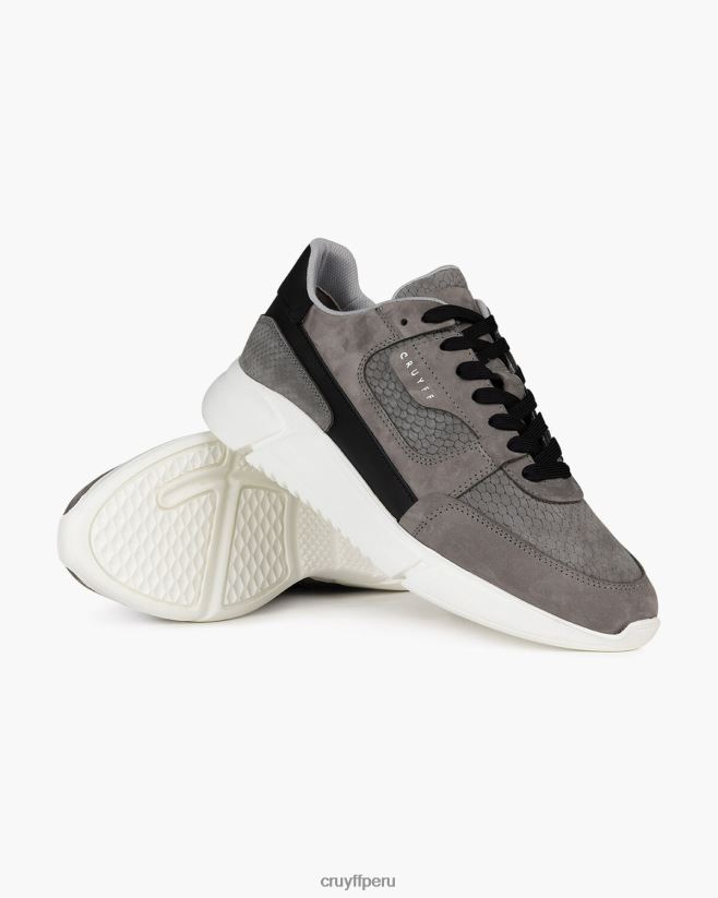 educación física Cruyff arq ii gris 42TR20573 hombres zapatillas