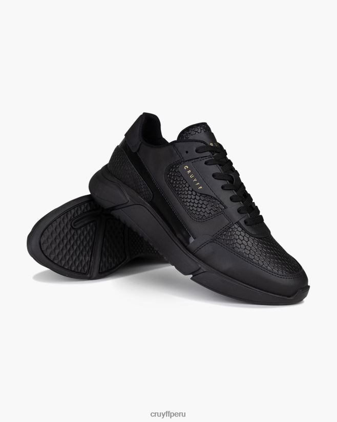 educación física Cruyff arq ii negro 42TR20571 hombres zapatillas
