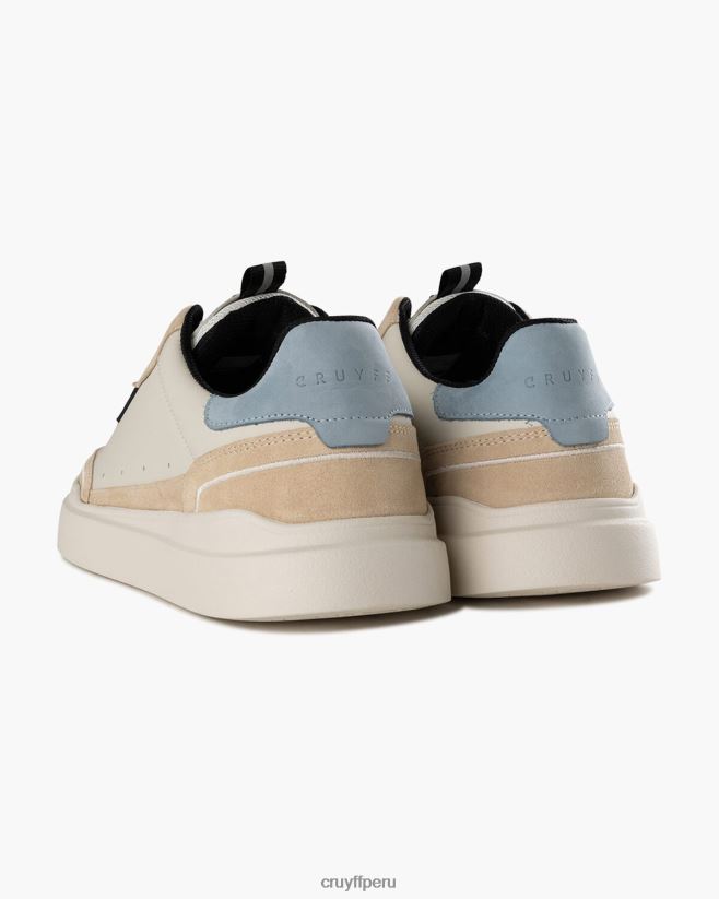 educación física Cruyff azur crema 42TR20320 hombres zapatillas