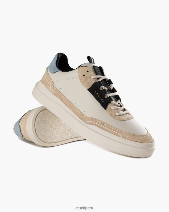 educación física Cruyff azur crema 42TR20320 hombres zapatillas