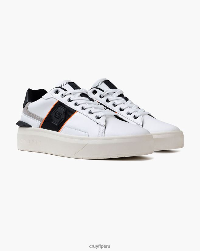 educación física Cruyff charcos blanco 42TR201321 hombres zapatillas