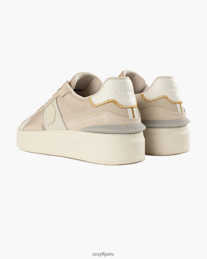 educación física Cruyff charcos crema 42TR20188 hombres zapatillas